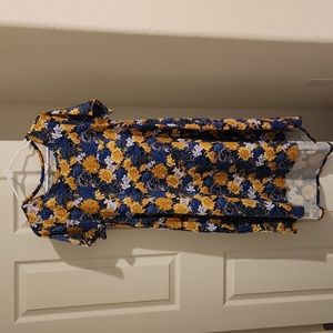 Lularoe sunflower Carly dress
